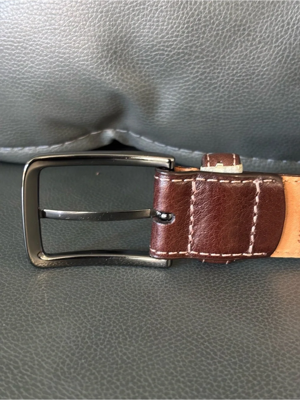 Kirkland Signature Italian Full Grain Leather Men's Belt size 36